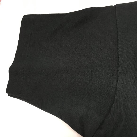 Vintage '92 Mens XL Poor Boys Pardon Me Tee in Black With Single Stitch Hems - Picture 7 of 12